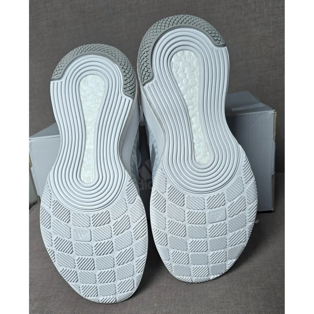 Adidas Crazyflight Indoor Court Shoes Volleyball Boost‎ White Silver NEW SZ 5.5